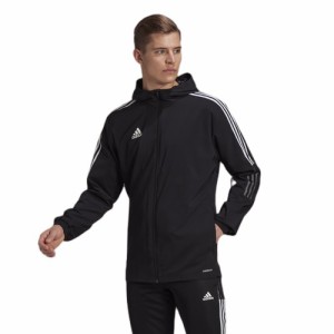 アディダス メンズ パーカー adidas Tiro 21 Fullzip Hoodie - Black/White