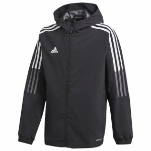 アディダス キッズ パーカー adidas Tiro 21 Full Zip Hoodie - Black