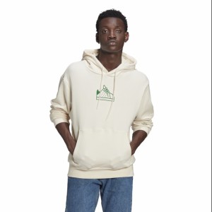 アディダス メンズ パーカー adidas Stan Pullover Hoodie - Beige/Green