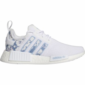 アディダス レディース スニーカー adidas Originals NMD R1 - White/Ambient Sky/Silver