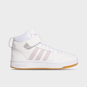 アディダス レディース スニーカー Women's Adidas Essentials Postmove Casual Shoes - White/Mauve/Gum