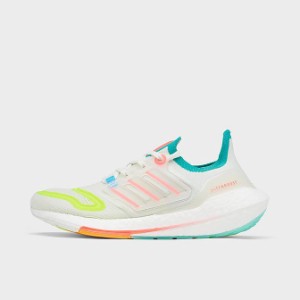 アディダス レディース ランキングシューズ Women's Adidas Ultraboost 22 Running Shoes - White Tint/Turbo/Mint Rush