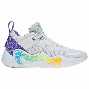 アディダス キッズ イシュー３ バッシュ adidas D.O.N. Issue 3 GS - White/Multi