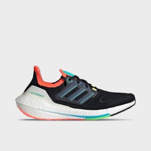 アディダス レディース ランキングシューズ Women's Adidas Ultraboost 22 Running Shoes - Core Black/Sky Rush/Turbo