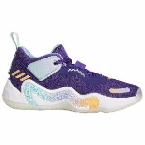 アディダス キッズ イシュー３ バッシュ adidas D.O.N. Issue 3 GS - Purple/Orange