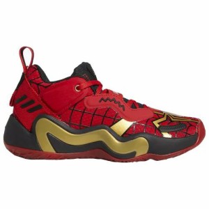 アディダス キッズ イシュー３ バッシュ adidas D.O.N. Issue 3 GS - Red/Gold/Black