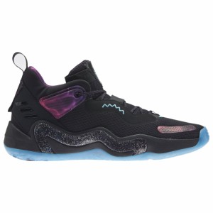 アディダス メンズ バッシュ adidas D.O.N. Issue 3 - Black/Black/Purple