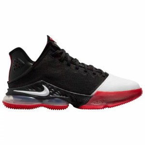 ナイキ メンズ バッシュ Nike LeBron 19 Low - Black/White/Univ Red