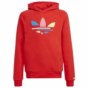 アディダス キッズ パーカー adidas Bold Hoodie - Red/Red