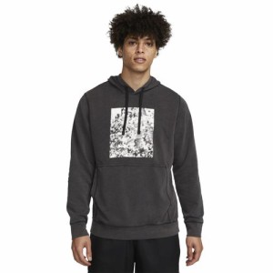 ジョーダン メンズ パーカー Jordan Dri-FIT Air Fleece Graphic Pullover Hoodie - Black/Black