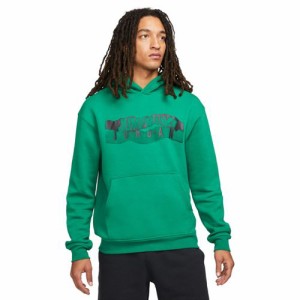 ジョーダン メンズ パーカー Jordan Essential Fleece Graphic Pullover - Green/Green