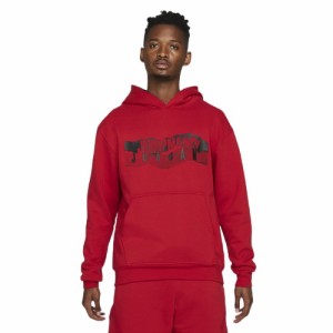 ジョーダン メンズ パーカー Jordan Essential Fleece Graphic Pullover Red/Black