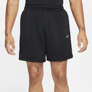 ナイキ メンズ ショートパンツ Nike Dri-Fit Openhole Mesh 6" Shorts - Black/Black/White