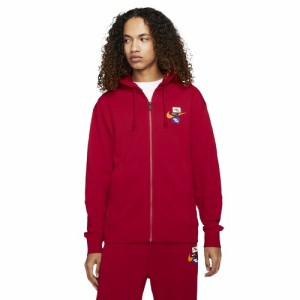 ジョーダン メンズ パーカー Jordan Jumpman Fleece Full-Zip Hoodie Gym Red