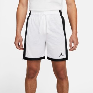 ジョーダン メンズ ハーフパンツ バスパン Jordan Dri-Fit Sport Mesh Shorts - White/Black/Black