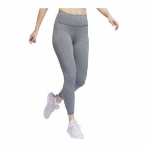 アディダス レディース レギンス タイツ adidas Optime 7/8 Tights - Dk Gy Heather