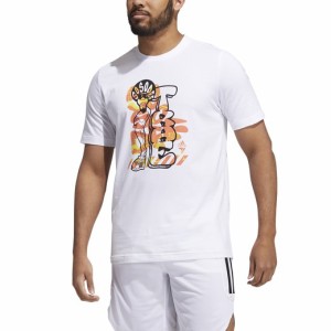 アディダスオリジナルス メンズ Tシャツ 半袖 adidas Originals Trae x SSDR T-Shirt - White/White