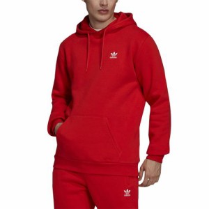 アディダス メンズ パーカー adidas Originals Essential Fleece Hoodie Red