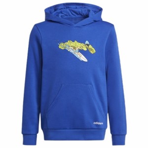 アディダス キッズ パーカー adidas Stoked Hoodie - Blue/Blue