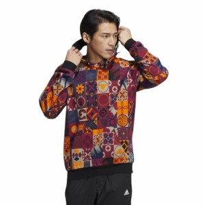 アディダス メンズ パーカー adidas CNY AOP Hoodie - Shadow Red