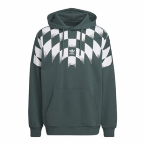 アディダス メンズ パーカー adidas Eagle Football Hoodie - Green/White