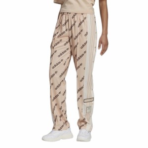 アディダス オリジナルス レディース トラックパンツ adidas Originals Logo Break Track Pants - Tan/Black