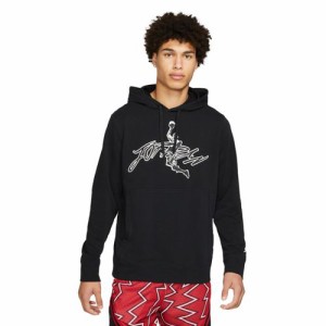 ジョーダン メンズ パーカー Jordan Dri-FIT Air Fleece Graphic Pullover - Black/White