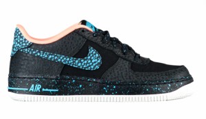 ナイキ キッズ/レディース Nike Air Force 1 Low "Easter Pack" エアフォース ローカット Black/Lagoon Pulse/Crimson Pulse