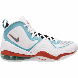 ナイキ メンズ エア ペニー Nike Air Penny V スニーカー White/Oracle Aqua/Alpha Orange