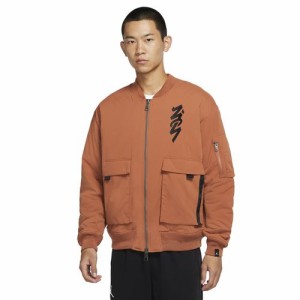 ジョーダン メンズ ジャケット Jordan Zion Flight Jacket - Brown/Black