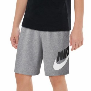 ナイキ キッズ バスパン ハーフパンツ Nike NSW Club Shorts - Carbon Heather/Smoke Grey