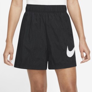 ナイキ レディース ウーブンショーツ Nike Essential Woven Shorts - Black/White