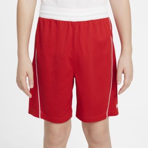 ナイキ キッズ バスパン ハーフパンツ Nike Dri-Fit BBall League Shorts - University Red/White/White