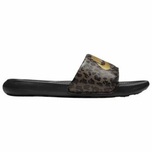 ナイキ レディース サンダル Nike Victori One Slide - Brown/Black/Gold