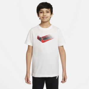 ナイキ キッズ Tシャツ 半袖 Nike Core Brandmark 3 T-Shirt - White