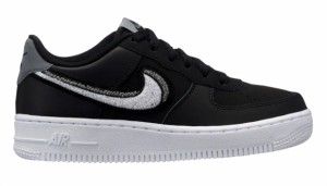 ナイキ キッズ/レディース Nike Air Force 1 Low エアフォース ローカット Black/White/Grey