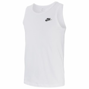 ナイキ メンズ タンクトップ Nike Embroidered Futura Tank - White/Black