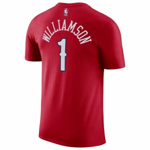 ナイキ メンズ Tシャツ Nike NBA Player Name & Number DFCT T-Shirt - New Orleans Pelicans | Zion Williamson | University Red | Dra