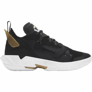 ジョーダン メンズ バッシュ Jordan Why Not Zero.4 - Black/White/Metallic Gold