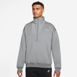 ナイキ メンズ スウェットシャツ Nike Circa Half-Zip Hoodie - Particle Gray/Coconut Milk