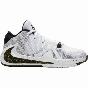 ナイキ キッズ/レディース フリーク１ Nike Zoom Freak 1 GS バッシュ ミニバス White/White/Black