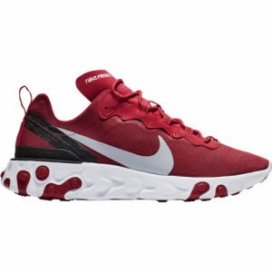 ナイキ メンズ リアクト エレメント５５ Nike React Element 55 スニーカー Gym Red/Wolf Grey/White