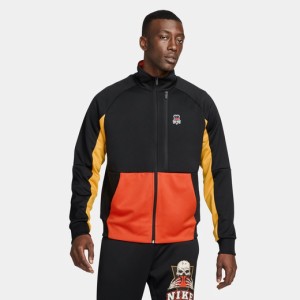 ナイキ メンズ ジャケット Nike N98 Frenzy Jacket - Black/Orange