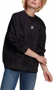 アディダス レディース スウェットシャツ adidas Originals Foundation Sweatshirt トレーナー BLACK