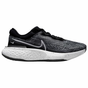 ナイキ メンズ ランニングシューズ Nike ZoomX Invincible Run Flyknit - White/White/Black