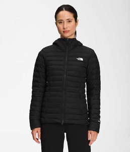 ノースフェイス レディース ダウンジャケット The North Face Women’s Stretch Down Hoodie - TNF Black