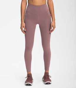 ノースフェイス レディース レギンス The North Face Women’s Motivation High-Rise 7/8 Pocket Tight - Twilight Mauve