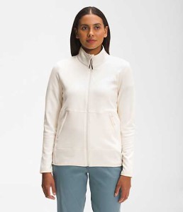 ノースフェイス レディース パーカー The North Face Women’s Canyonlands Full Zip - Gardenia White Heather