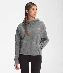 ノースフェイス レディース パーカー The North Face Women’s Canyonlands Pullover Crop - TNF Medium Grey Heather