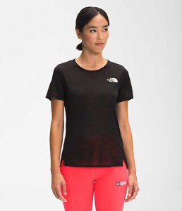 ノースフェイス レディース Tシャツ  Women’s Sunriser S/S Shirt - TNF Black